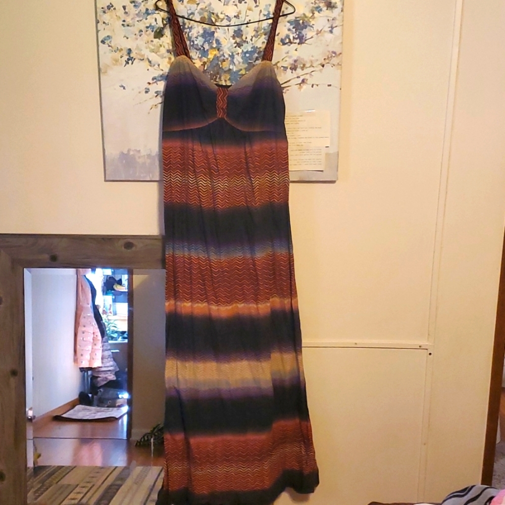 MOTHERHOOD MATERNITY MAXI DRESS